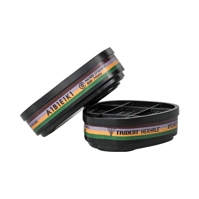 Respirator TRIDENT® HEXHALE® Multi Gas Vapour A1B1E1K1 Filter